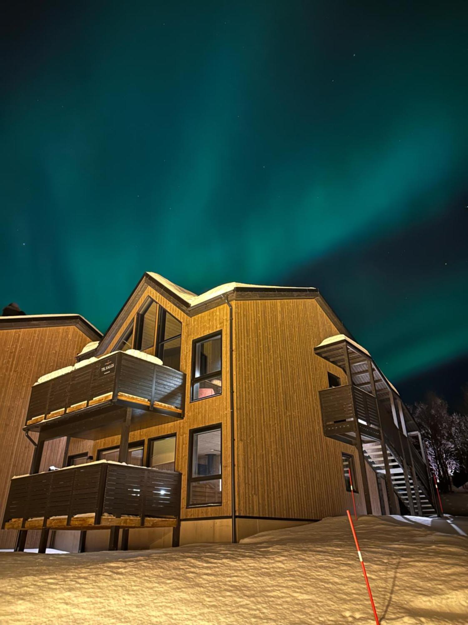 Skaidi Lodge - Modern Cabin Luxury - 6 Beds هامرفست المظهر الخارجي الصورة