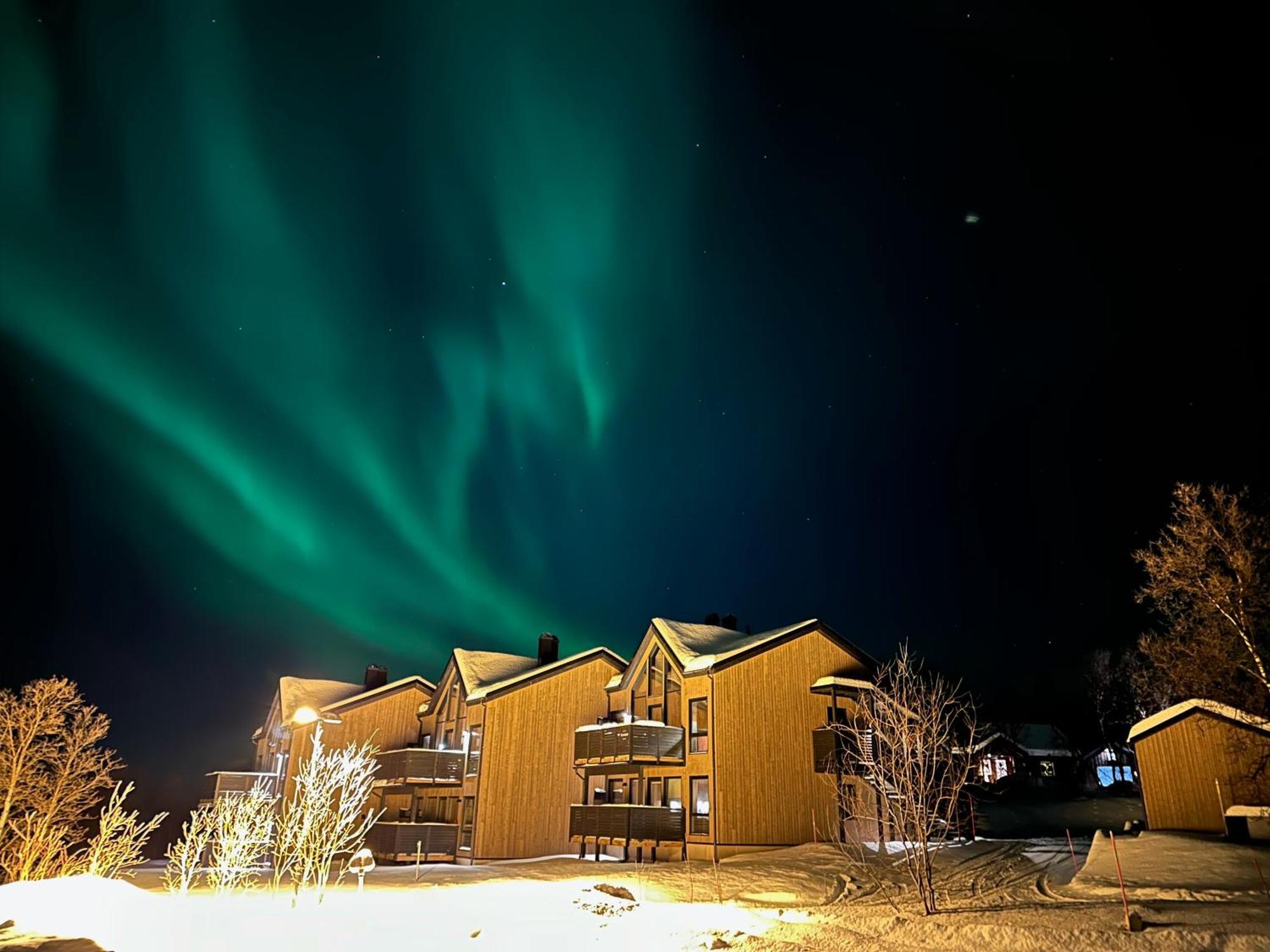 Skaidi Lodge - Modern Cabin Luxury - 6 Beds هامرفست المظهر الخارجي الصورة