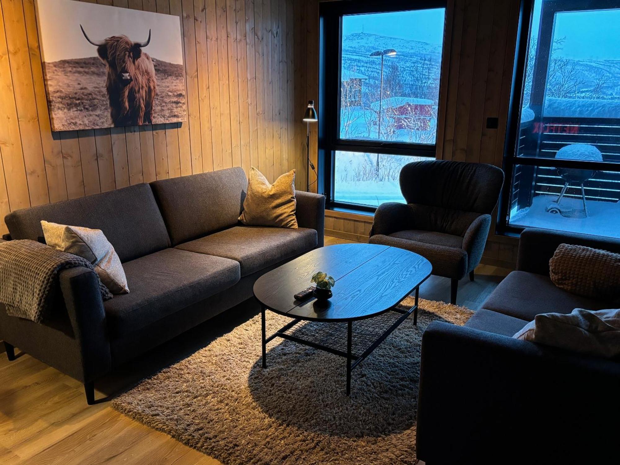 Skaidi Lodge - Modern Cabin Luxury - 6 Beds هامرفست المظهر الخارجي الصورة